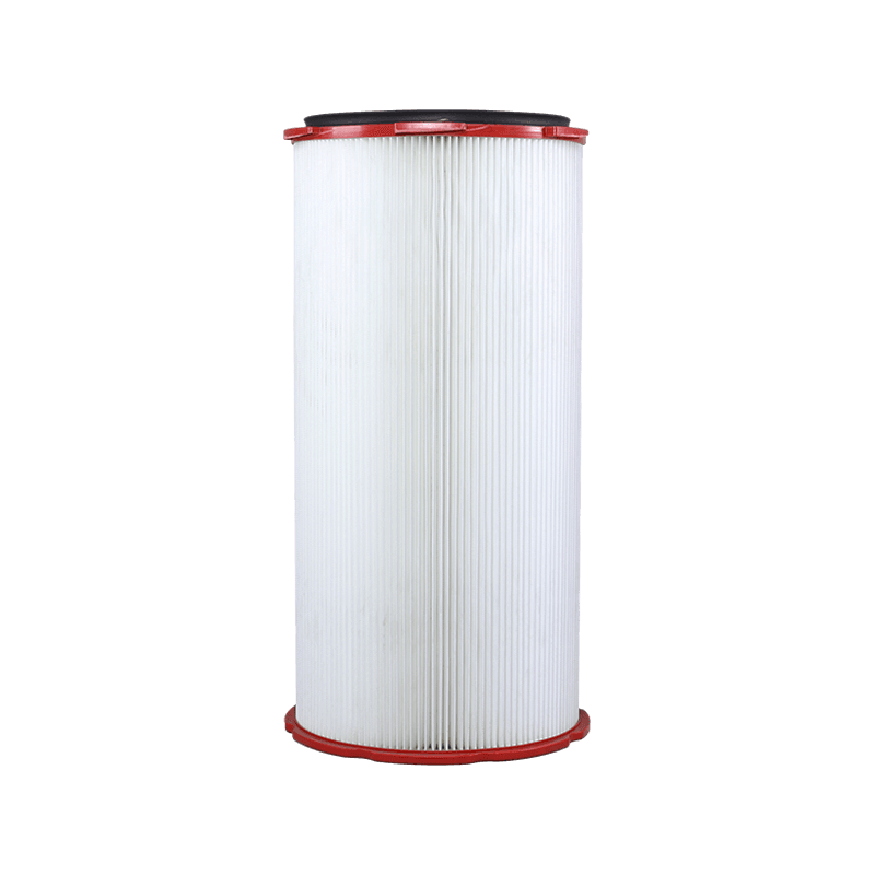 PVC eindkap PTFE cilindrisch filter