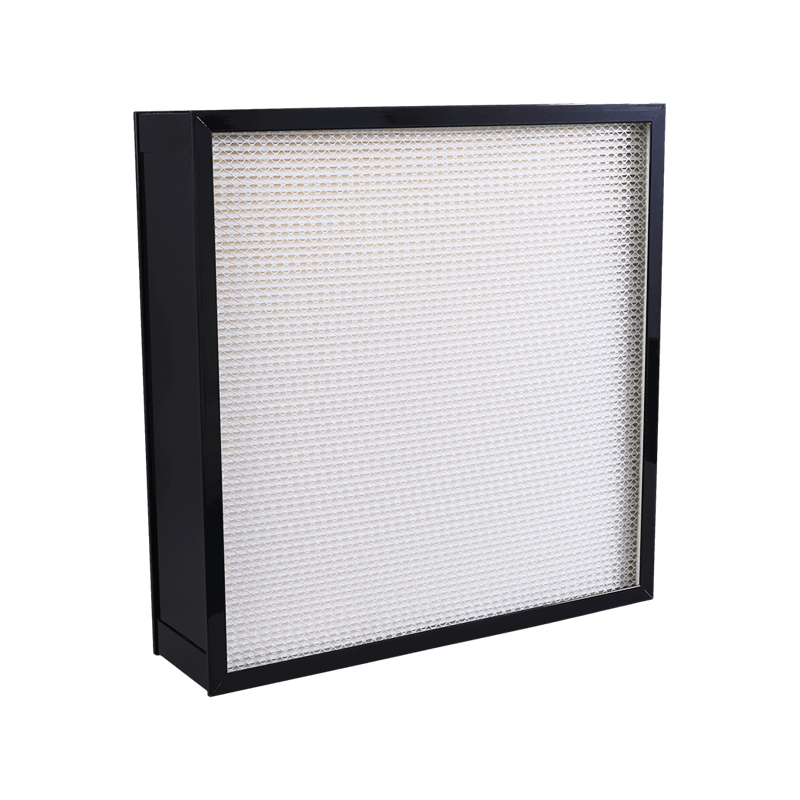 Hooggeplooid PVC-frame Hoog rendement luchtfilter